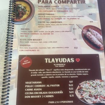 Don Maguey Mexican Restaurant - Menu - Mexican Near Me - Miami, Florida
