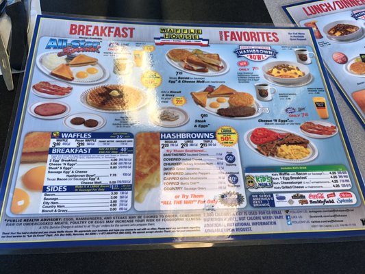 Menu photo 6 Waffle House Panama City Beach, FL