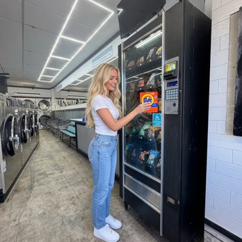 Esco Laundry - Vending machine fully stocked with Tide, Clorox, Suavetel, Foca, OxiClean. - Laundromat Near Me - Escondido, California Esco Laundry - Vending machine fully stocked with Tide, Clorox, Suavetel, Foca, OxiClean. - Laundromat Near Me - Escondido, California