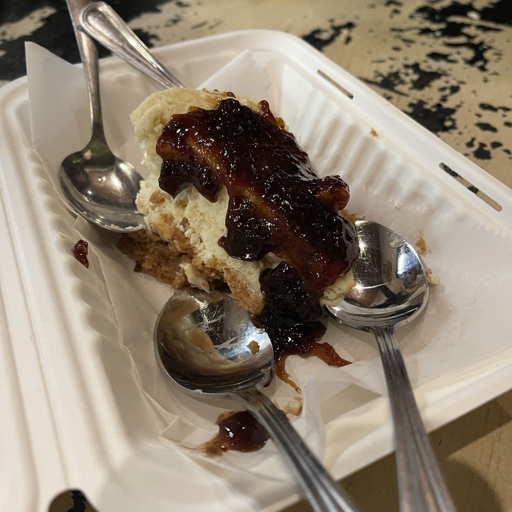 Sweet Grass Dairy - Moo cheesecake with preserves which added - Cheese Shops Near Me - Thomasville, Georgia