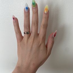 Cutie gelx mani from my most recent visit. LOVE!!