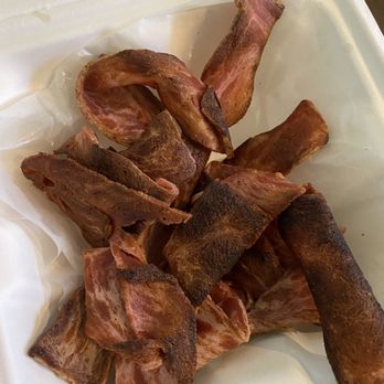 The Butchers Son - Burnt bacon yet again, different day from other photo - Salad Near Me - Berkeley, California The Butchers Son - Burnt bacon yet again, different day from other photo - Salad Near Me - Berkeley, California