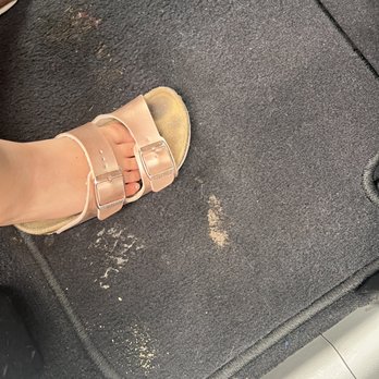 Autopia Car Wash - Concord - After I paid $60 for interior cleaning. - Car Wash Near Me - Concord, California
