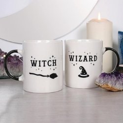 Something Different Wholesale - Witch and Wizard Mug Set