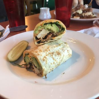 Papermoon Diner - Jerk chicken wrap - Diners Near Me - Baltimore, Maryland