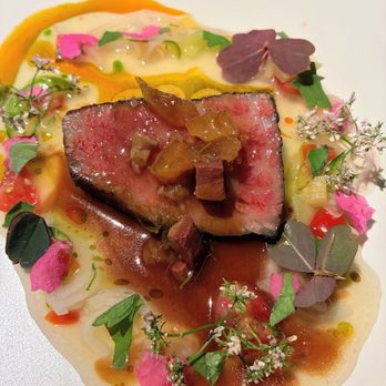 Alcalde - A5 Wagyu filet with Mexican-style lemon tendons.... so mouthwatering! - Mexican Near Me - Guadalajara, JAL Alcalde - A5 Wagyu filet with Mexican-style lemon tendons.... so mouthwatering! - Mexican Near Me - Guadalajara, JAL