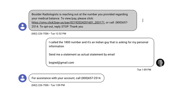 Boulder Radiologists Inc PC