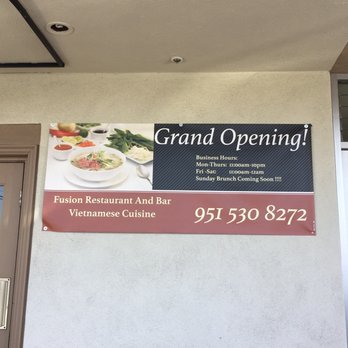 Fusion Restaurant & Bar - Vietnamese Near Me - Riverside, California