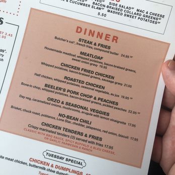 24 Diner - Menu for dinner - Diners Near Me - Austin, Texas