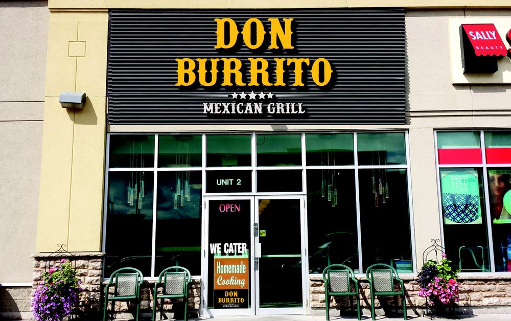 DON BURRITO Updated July 2024 1091 St. Laurent Blvd, Ottawa