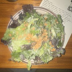 Majestic - Majestic - Their flavorful "Big Dumb Salad" with Mixed Greens, Cucumber, Cashew and Green Goddess
