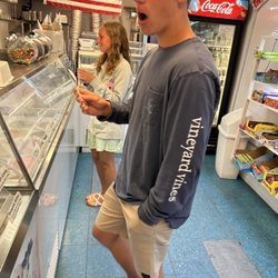 The Fudge Company - Customers picking ice cream