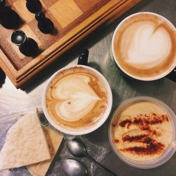 MOD Coffeehouse - Their hummus and pitas! - Coffee & Tea Near Me - Galveston, Texas