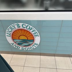Lucky's Coffee & Donuts - Sign