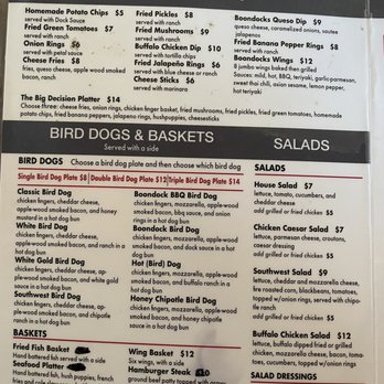 The Boondocks - Appetizers and baskets - American Near Me - Anderson, South Carolina