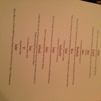 Balade - Never had Lebanese before? Thank you for the glossary. - Mediterranean Near Me - New York, New York