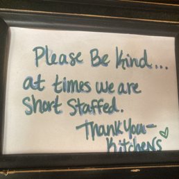 please be kind of times we are short started thank you