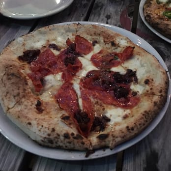 Cane Rosso - The great off menu item , honey bastard. Perfect combination of sweet and spicy. - Pizza Near Me - Fort Worth, Texas