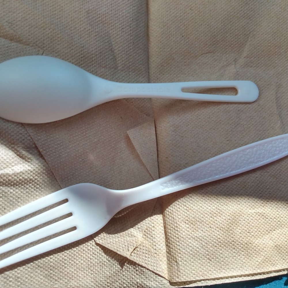 Homegrown Kitchen - There's a hole in the spoon to save on plastic! - Salad Near Me - East Aurora, New York Homegrown Kitchen - There's a hole in the spoon to save on plastic! - Salad Near Me - East Aurora, New York