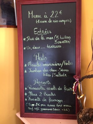 Menu photo 2 Les Viviers de l'Ocean Esnandes, 17 Menu photo 2 Les Viviers de l'Ocean Esnandes, 17