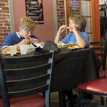 Badger Burger - Mukwonago - Enjoying the wings - Burgers Near Me - Mukwonago, Wisconsin