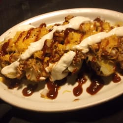 Crazy Bob's Only Bar & Grill - Crazy Bob's Texas Style Loaded Baked Potato with Pulled Pork !
