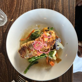 The Fish Hopper - Sesame Crusted Mahi Mahi - Seafood Near Me - Monterey, California The Fish Hopper - Sesame Crusted Mahi Mahi - Seafood Near Me - Monterey, California