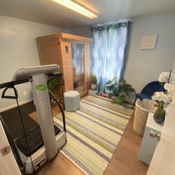 Completing exercises standing on the vibration plate you can shed weight and tone up.Saunas aid in recovery after intense physical activity.