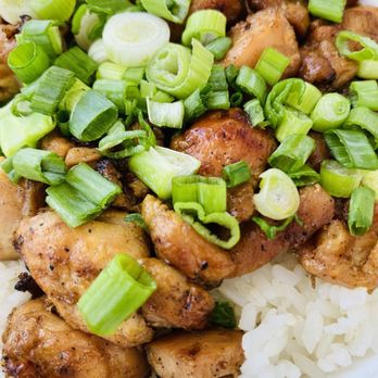 Flame Broiler - Chicken with white rice and veggies but you can't see the veggies lol - Fast Food Near Me - Placentia, California Flame Broiler - Chicken with white rice and veggies but you can't see the veggies lol - Fast Food Near Me - Placentia, California