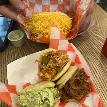 Arepa Zone - Comparing the mini to the regular ones - Venezuelan Near Me - Washington, DC, District of Columbia