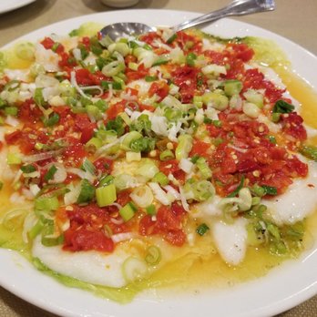 Masterpiece - Steamed fish fillet with red peppers (what i thought was the spicy boiled fish) - Szechuan Near Me - Duluth, Georgia