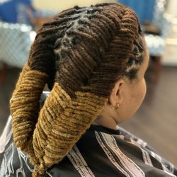 Blended Beauty Salon - Back of fish tails