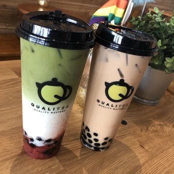 QualiTea - Matcha Blossom + House Milk Tea - Bubble Tea Near Me - San Francisco, California QualiTea - Matcha Blossom + House Milk Tea - Bubble Tea Near Me - San Francisco, California