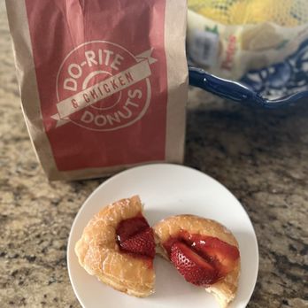 Do-Rite Donuts & Chicken - Strawberry Rhubarb - Donuts Near Me - Chicago, Illinois Do-Rite Donuts & Chicken - Strawberry Rhubarb - Donuts Near Me - Chicago, Illinois