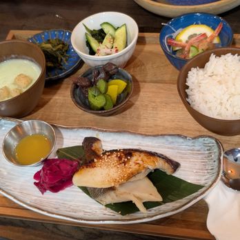 Kasa Rin - Black Cod Dinner Set - Japanese Near Me - Los Angeles, California Kasa Rin - Black Cod Dinner Set - Japanese Near Me - Los Angeles, California