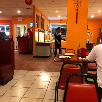 Golden Palace - the interior of a chinese restaurant - Buffets Near Me - Pecos, Texas