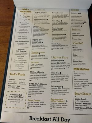 Menu photo 5 Ted's Bulletin 14th Washington, DC, DC