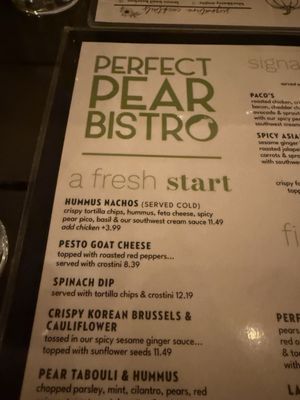 Menu photo 5 Perfect Pear Bistro Tempe, AZ