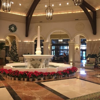 JW Marriott - Beautiful lobby with fountain - Hotels Near Me - Orlando, Florida