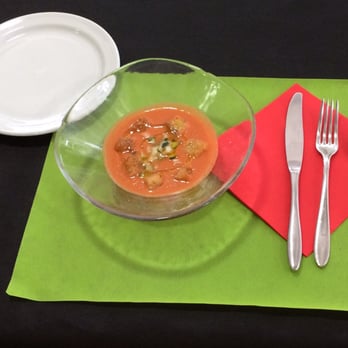 BCN Kitchen - Gazpacho soup! - Cooking Schools Near Me - Barcelona, B