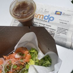 Café Lovi - Smoked Salmon and Cream Cheese Sandwich