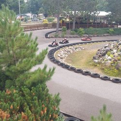 Elmer's Fun Park - One of the go kart race tracks