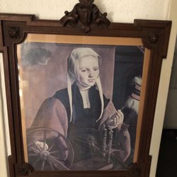 Ambiente studio - Der gekaufte Bilderrahmen. The purchased picture frame.