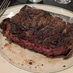 Shapley’s Restaurant - Ribeye, perfectly cooked medium rare plus
