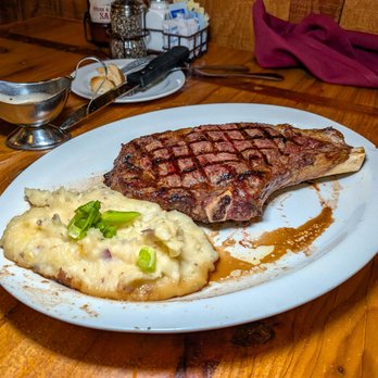 Cattlemens - cowboy steak rib eye $46 - Steakhouses Near Me - Livermore, California
