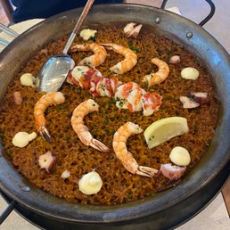 Lobster Paella