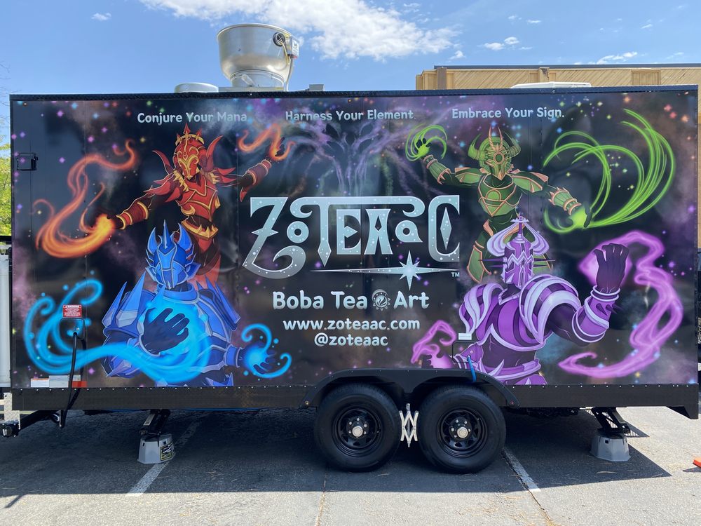 ZOTEAAC BOBA TEA & ART TRAILER Updated October 2024 7211 West