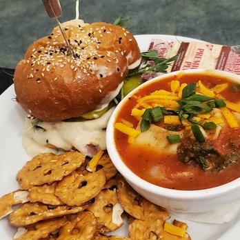 Living Sky Cafe - a bowl of soup and a sandwich - Breakfast & Brunch Near Me - Saskatoon, Saskatchewan Living Sky Cafe - a bowl of soup and a sandwich - Breakfast & Brunch Near Me - Saskatoon, Saskatchewan