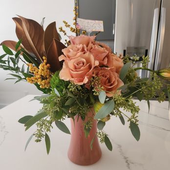 Bowl & Bloom - Thank you bouquet. - Florists Near Me Bowl & Bloom - Thank you bouquet. - Florists Near Me
