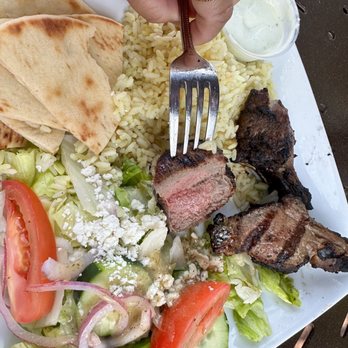 Spiro's Mediterranean Cuisine - Thank goodness on our second visit my Lamb is not dry , coz on our first visit it was so dry - Mediterranean Near Me - Coronado, California